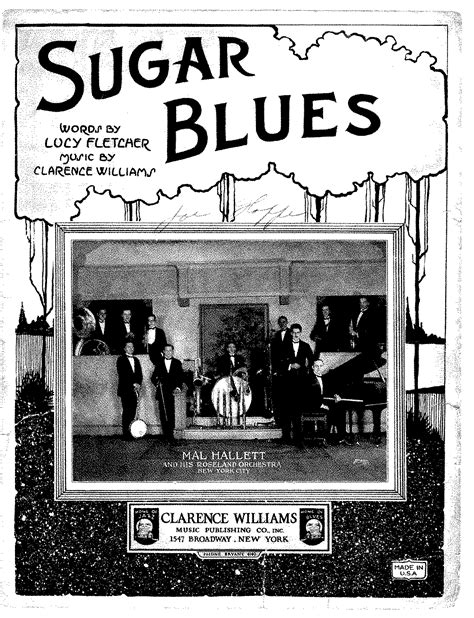 Sugar Blues Williams Clarence Imslp