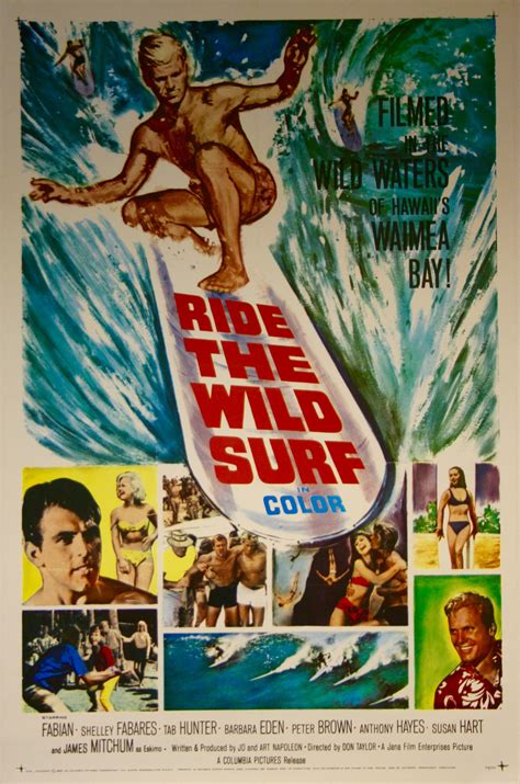 Vintage Surf Movie Posters Erwingrommel