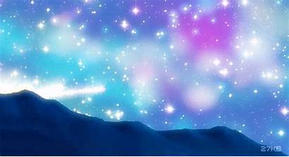 Gifs Anime Galaxy Scenery Kawaii Animated Backgrounds