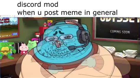 Discord Mod Memes When Discord Mod Lets You Post Memes