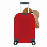 Suitcase Transparent Travel Icon Woman Clipart Luggage