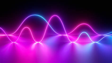 Neon Waves Wallpapers Hd Wallpapers Id 29293