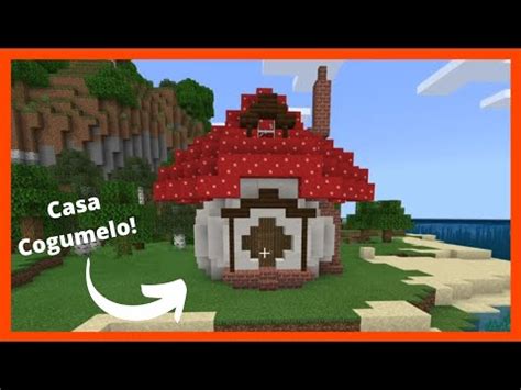 Como Construir Uma Casa Cogumelo No Minecraft Youtube