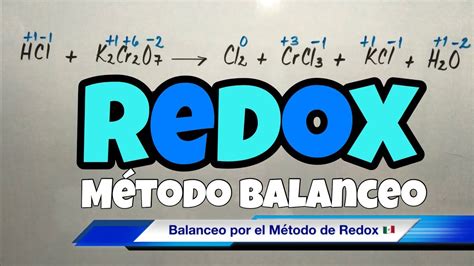Balanceo Método Redox Paso A Paso Bien Fácil Youtube