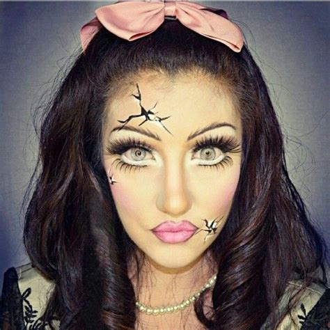 Doll Halloween Makeup Doll Makeup Halloween Doll Face Makeup