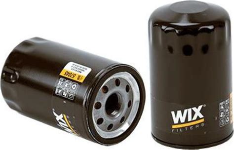 The wix 51358 oil filter works with many different motorcycle and industrial engines. Oil Filter - 57045 by WIX on PartsAvatar.ca