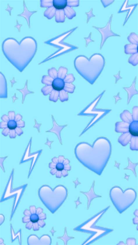 Emoji Wallpaper Heart Wallpaper Aesthetic Iphone Wallpaper Aesthetic