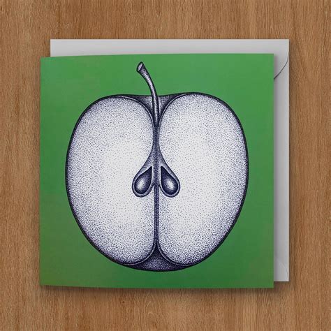 Fruit Design Greeting Cards Pack Of 6 Etsy