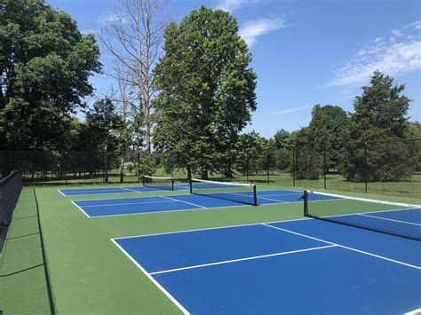 Construction Of Pickleball Courts Basketball Courts Volleyball Courts