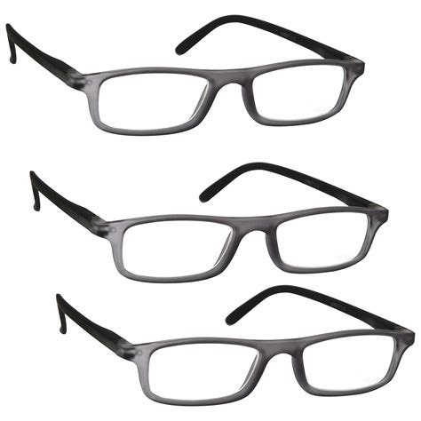 lightweight matt finish reading glasses designer style mens womens uv reader ebay
