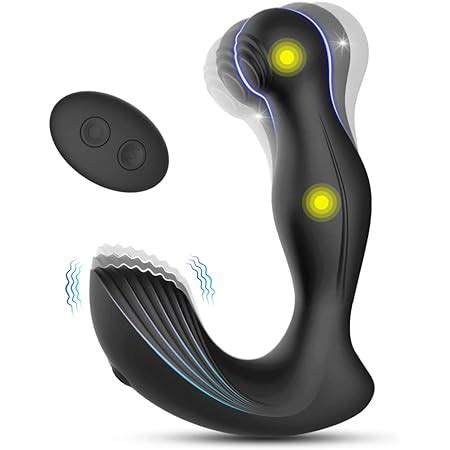 Amazon Com Anal Vibrator Prostate Massager For Men In Male Sex Toy With Wiggles