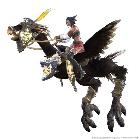 Dark Knight Class Flying Mounts Revealed For Final Fantasy Xiv