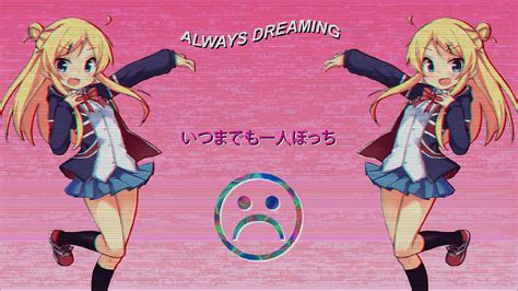 Pink Anime Aesthetic Wallpapers Wallpapers Com