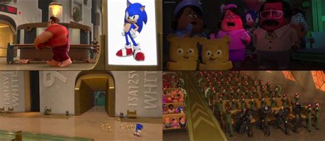 Wreck It Ralph Sonic The Hedgehog By Dlee1293847 On Deviantart
