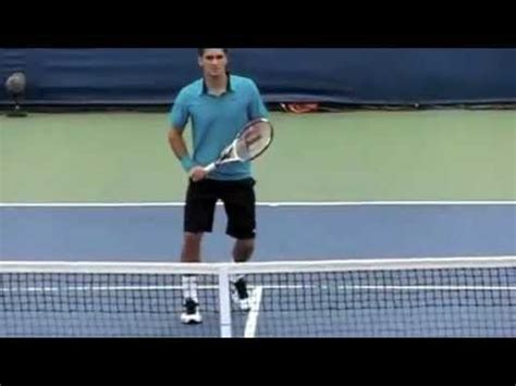 Roger federer forehand slow motion 2019 fluid relaxation federer forehand technique is so smooth and effortless as he is able to generate easy power consis. Federer Volley slow motion - YouTube