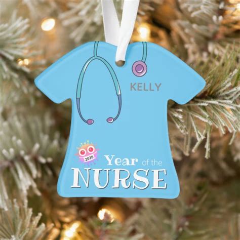 Personalized Nurse Christmas Ornaments Uk