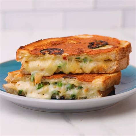 Ultimate Spicy Grilled Cheese Recipe By Maklano