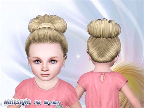 The Sims Resource Skysims Hair Toddler 164