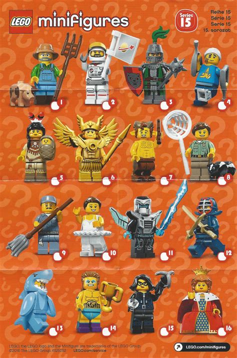 Review Lego Minifigures Series 15 Jays Brick Blog