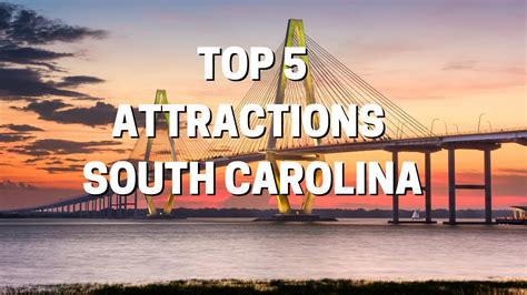 Top 5 Of The Best Attractions In South Carolina Tourist Attractions You Must See Youtube