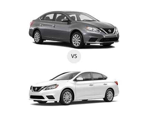 Compare 2017 Nissan Sentra S Vs Sv Trims What Are The Differences