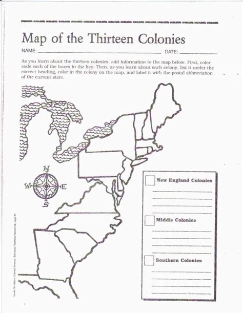 Map Of New England Colonies Printable Secretmuseum