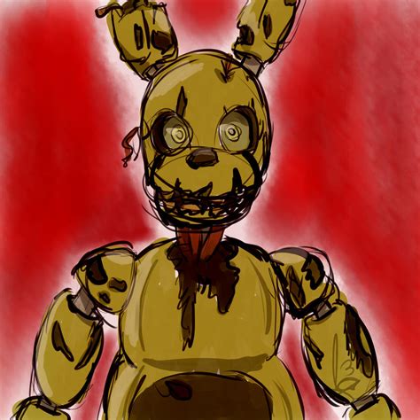 Collection 97 Wallpaper Five Nights At Freddys Springtrap Human Superb