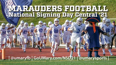 Marauders Football National Signing Day Central 21 University Of
