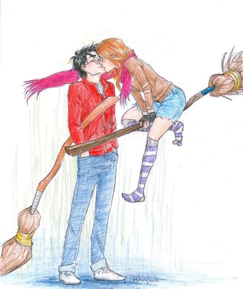 Harry Potter And Ginny Weasley From The Novels By J K Rowling