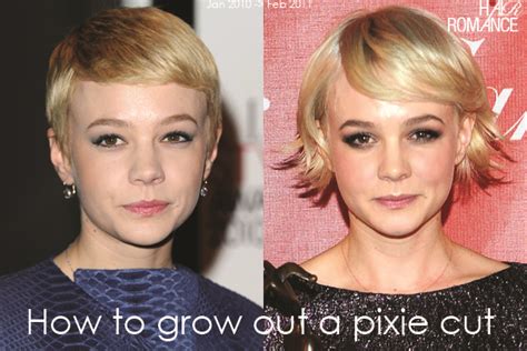how to grow out a pixie cut hair romance