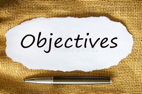 2615 Objectives Word Stock Photos Free And Royalty Free Stock Photos