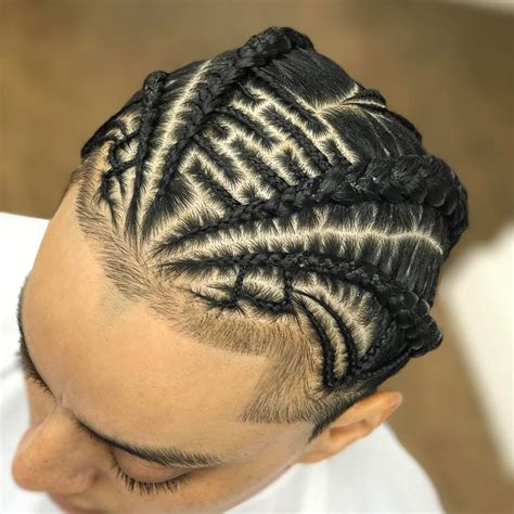 17 Cornrow Men Hairstyle Braids Pictures