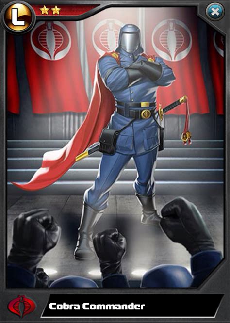This listing is for (4) gi joe arah cobra toys = cobra commander, scrap iron, cobra eel, and cobra viper. Cobra Commander (Anniversary) L2 | G.I. Joe: Battleground ...
