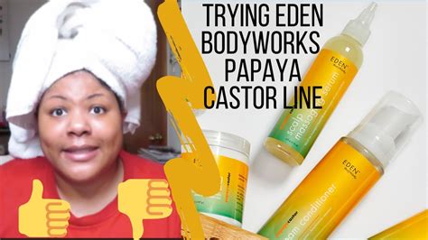 Review Eden Bodyworks Papaya Castor Line Youtube