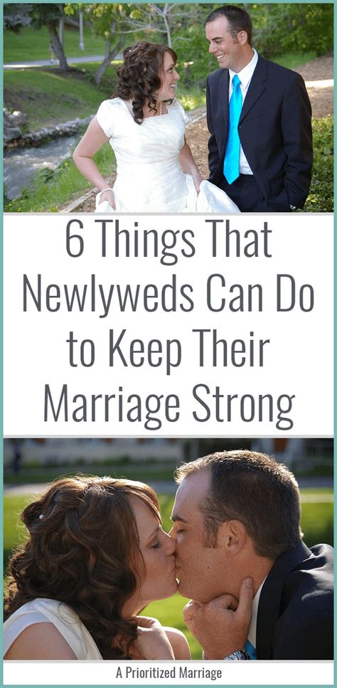 6 Things That Newlyweds Should Do To Strengthen Their Marriage A