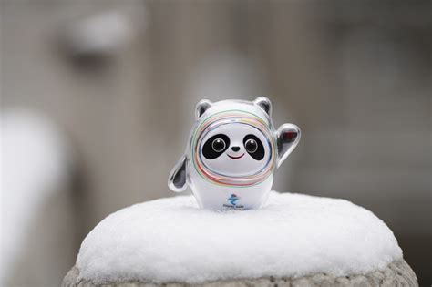 The Mascot Of The 2022 Beijing Winter Olympic Games Panda Bing Dwen