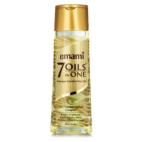 The powerful blend of 76 rare herbs including bringha. Buy Emami 7 Oils In One Damage Control Hair Oil 50 ml ...