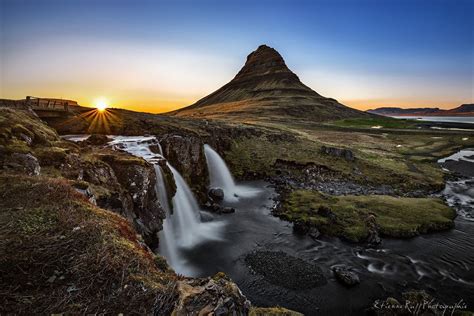 Kirkjufell Islande Explored Iceland Outdoor Landscape