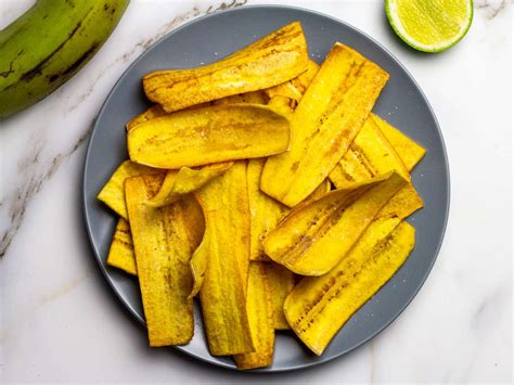 Fried Plantain Chips Recipe