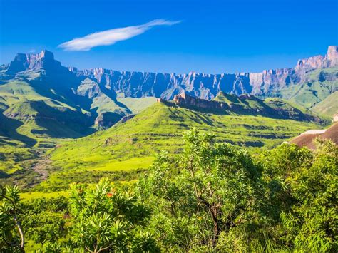South Africas Drakensberg Mountain Natural Beauty And