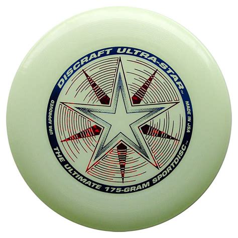 Discraft Ultra Star 175g Ultimate Frisbee Disc Glow