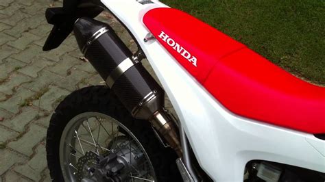 22 sound test starts at 4:42 use your earphone or speakers for a better sound comparison with spark. CRF250L EXHAUST V3 - YouTube