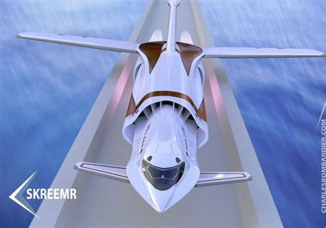 Skreemr Hypersonic Passenger Plane Design Would Use Electromagnetic