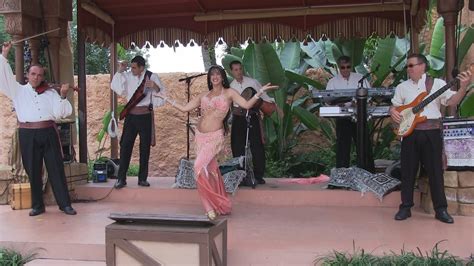 Morockin Band And Belly Dancer In Morocco Pavilion At Epcot Youtube