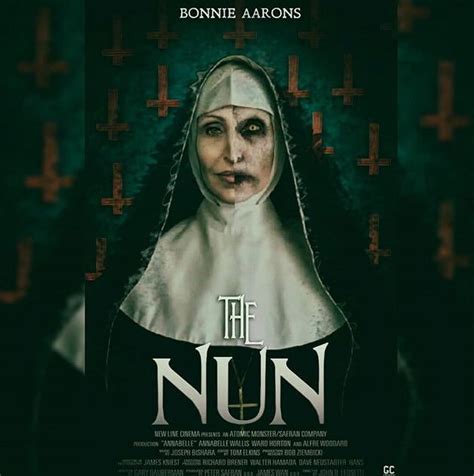 A priest with a haunted past and a novice on the threshold of her final vows are sent by the vatican to investigate the death of a young nun in romania and confront a malevolent force in the form of a demonic tv series. The Nun Poster 16 | GoldPoster