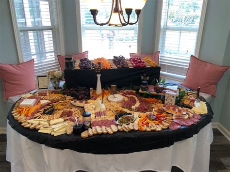 created a fun grazing table for a bridal shower grazing tables mah bridal shower create