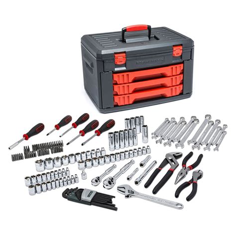 Gearwrench 80938 143 Pcs Master Tool Set With Drawer Style Carry Case