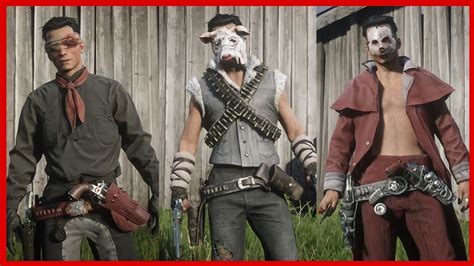 Red Dead Online Halloween Outfits 3 New Halloween Update Youtube