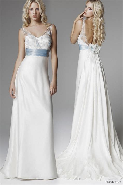 Girls in ice blue bridesmaid dresses, bride in white lace gown, wearing blue wedding heels inlaid with gold, so elegant! special wedding dresses: Clean & Fresh Blue Wedding ...