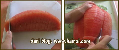 Kisar tembikai bersama air dan gula. Cara Potong Buah Tembikai Style Hotel | Chef Hairul HIssam